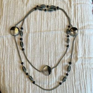 Glass beaded necklace